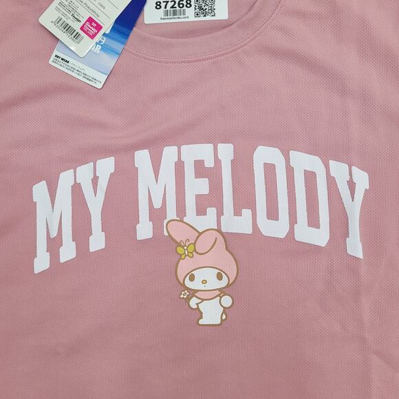 My-Melody Sanrio Cartoon Shirt Womens Large 20x25 Pink Bunny - Picture 8 of 13